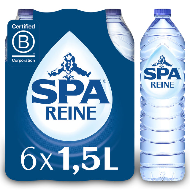 Spa - WaterReine blue PET bottle 1.5 liters
