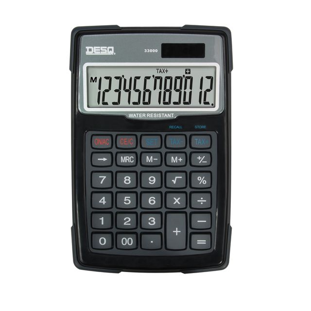 Desq - Calculator Large Water Dust resistant