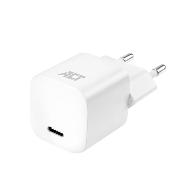 ACT - Charger Act Compact with Power 20W iPhone 12 13 White | Box a 1 morceau