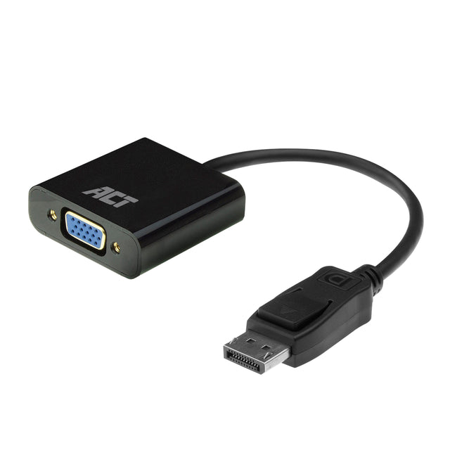 ACT - Adapter Act DisplayPort an VGA 0,15 Meter | Ein 1 Stück einbacken