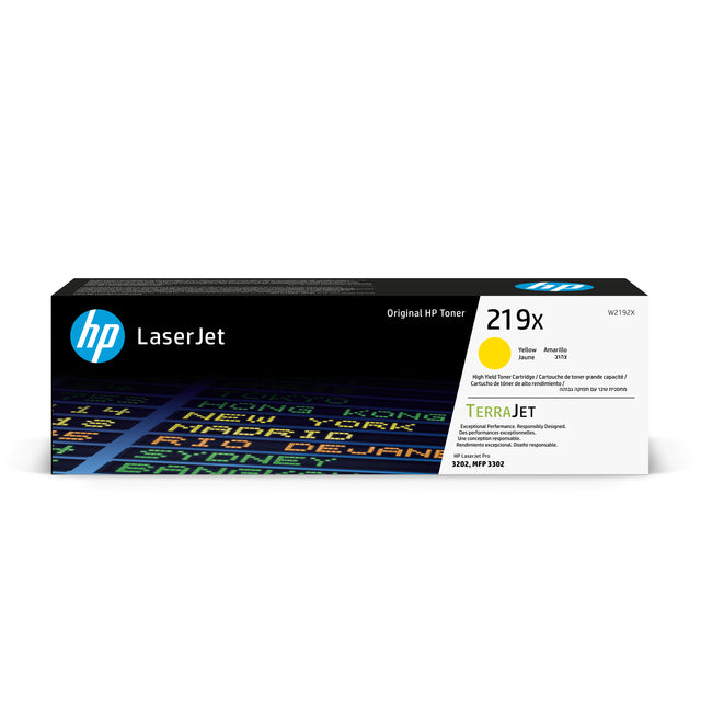 HP - Cartuccia toner w2192x 219x giallo