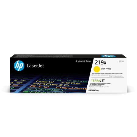 HP -  219X originele high-capacity gele LaserJet-tonercartridge