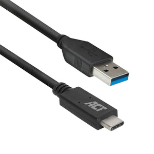 ACT - Cable USB A 3.2 a USB-C 1 metro