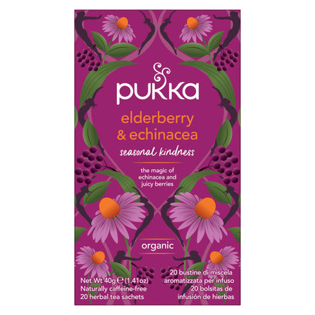 Pukka - Tè sambuco ed echinacea 20 buste