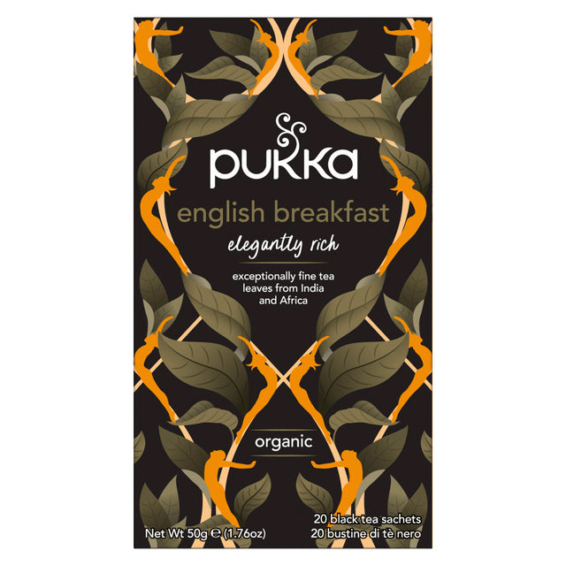 Pukka - Tee Bio, englisches Frühstück, Pak mit 20 Teilen