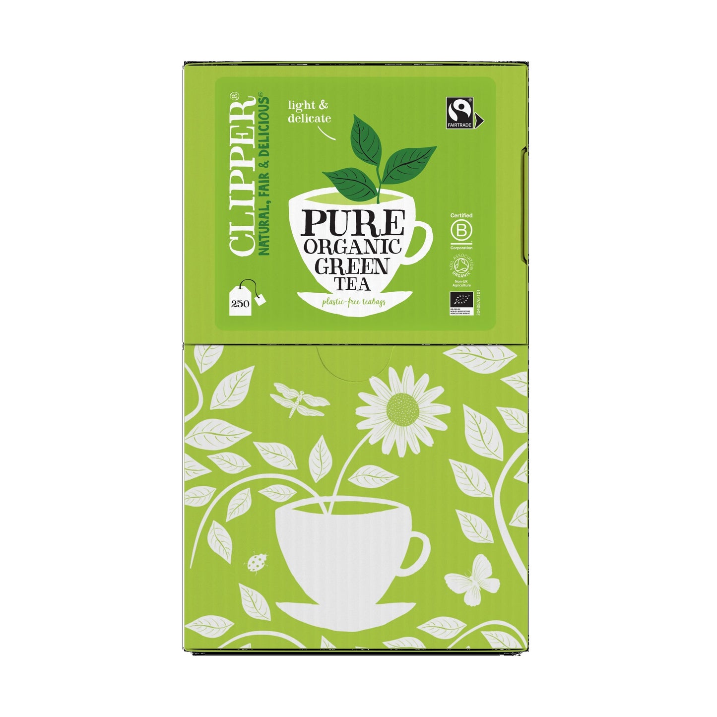 Clipper -  Thee  green bio 250 zakjes