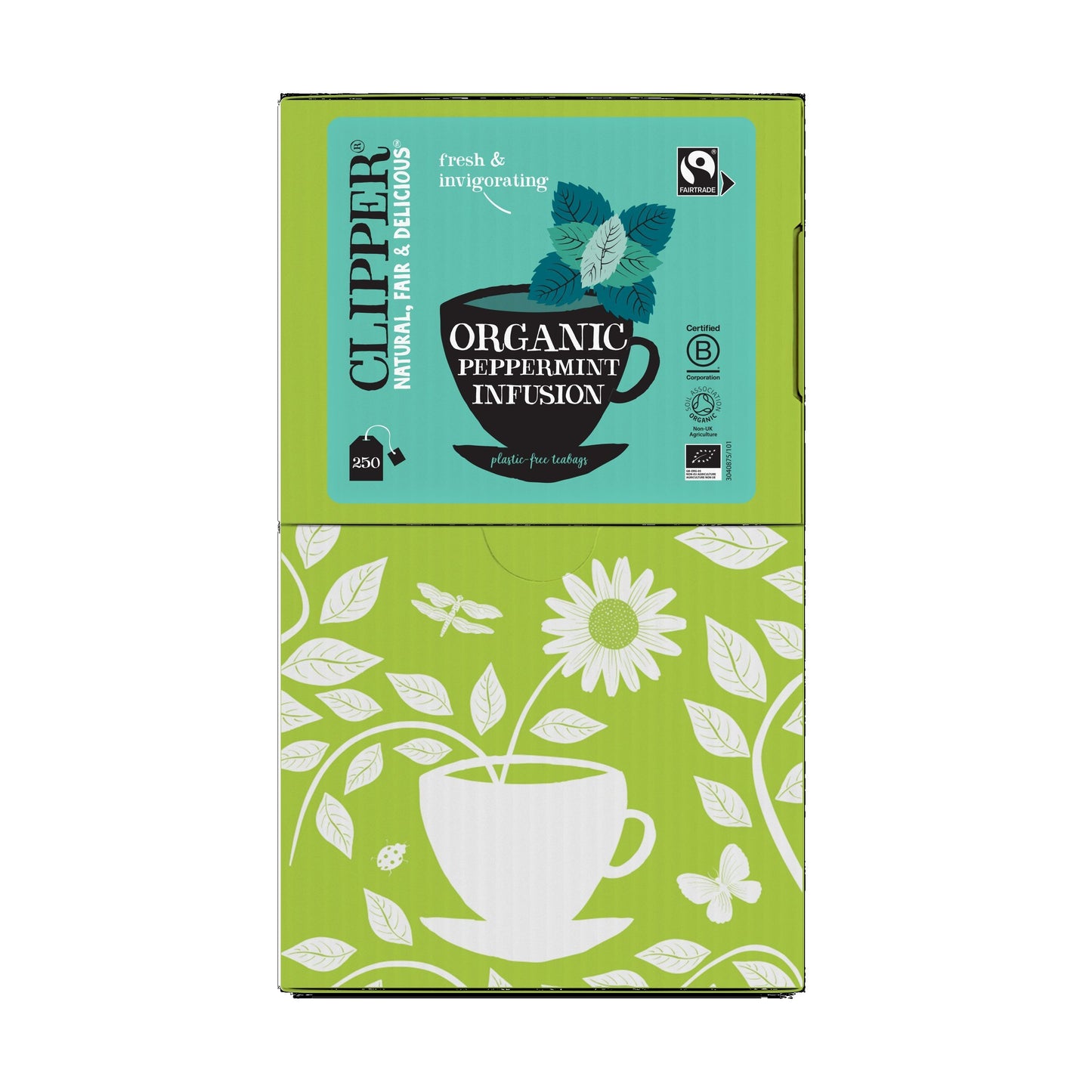 Clipper - Tè infuso alla menta piperita biologico 250 buste