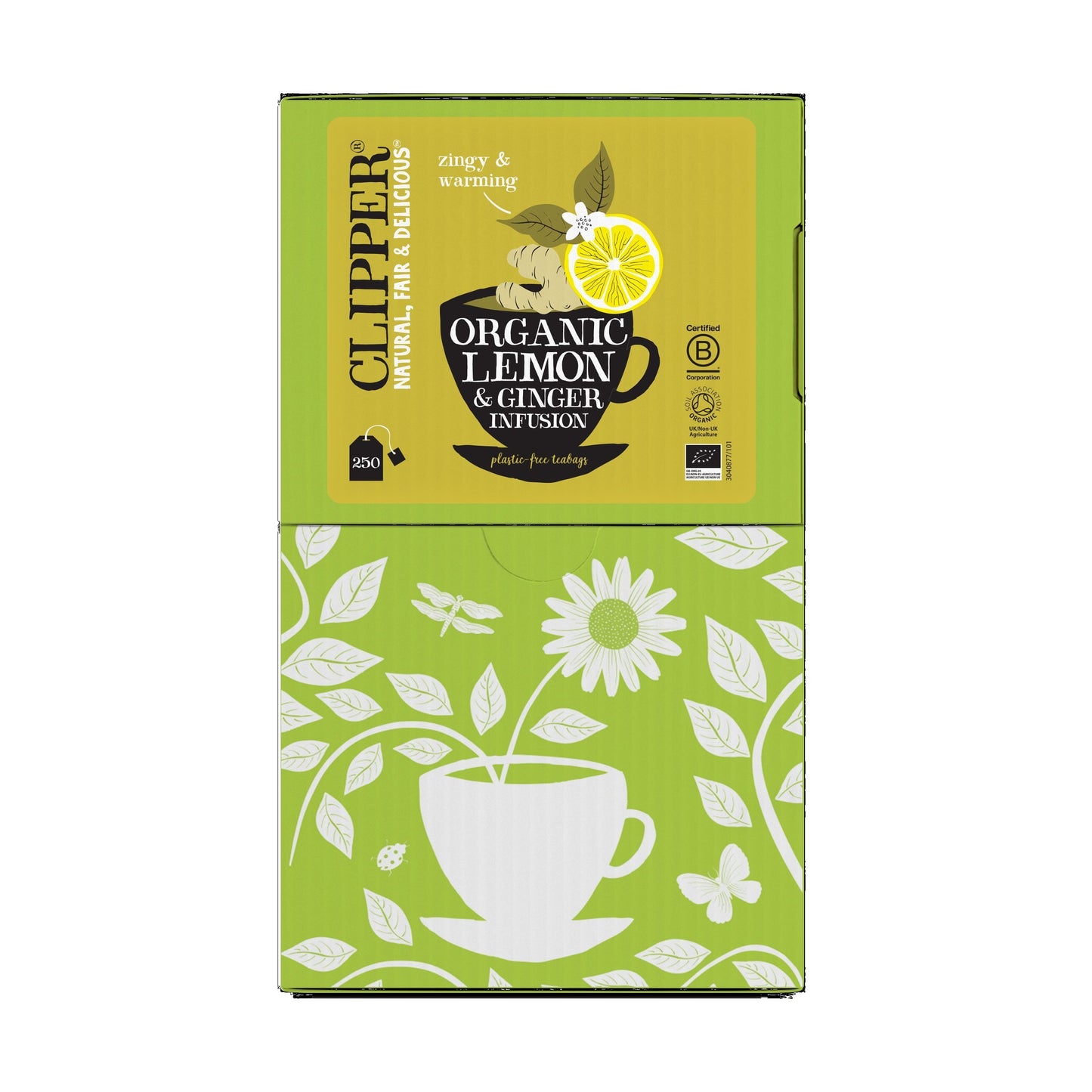 Clipper - Tea infusion lemon ginger organic 250 bags