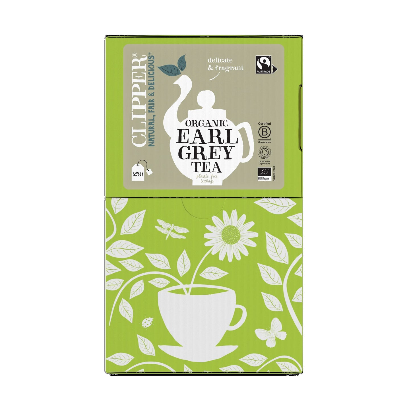 Clipper -  Thee  earl g bio 250 zakjes