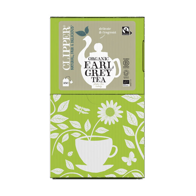 Clipper - Té earl g orgánico 250 bolsitas