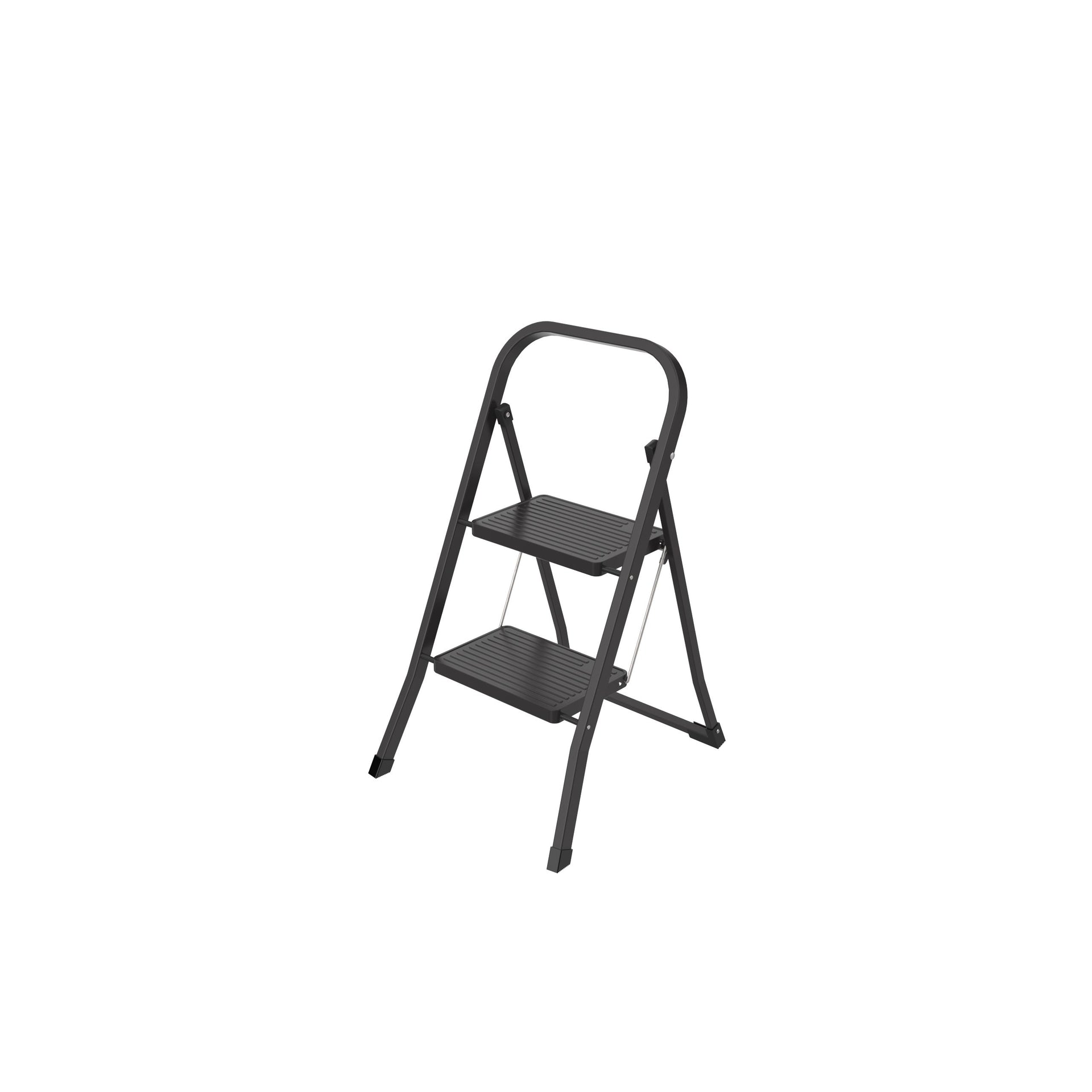 Brasq - Scala domestica 2 gradini SL200 nera