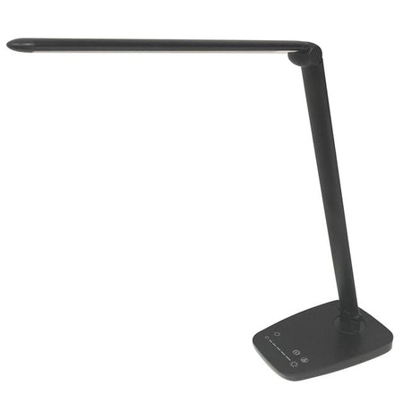 Unilux - Lampada da scrivania a LED Twistled nera