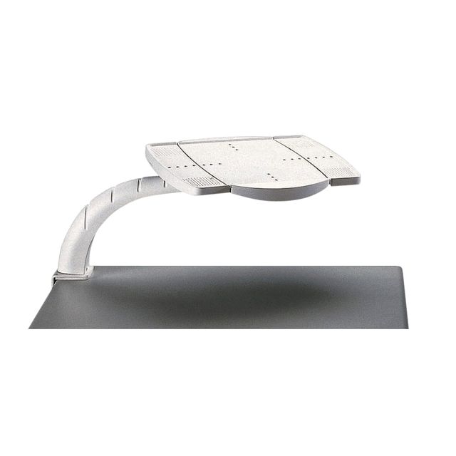 MAUL - Brazo para teléfono plataforma compacta 22x36 cm gris