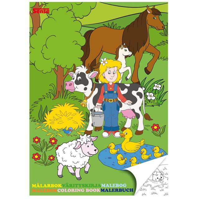 Sense -  Kleurboek haza boerderij