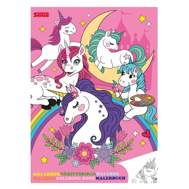 Senso - Libro da colorare Unicorni