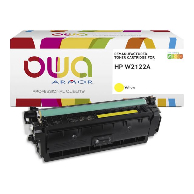 OWA - Tonercartridge Owa HP W2122A GEEL | 1 pièce