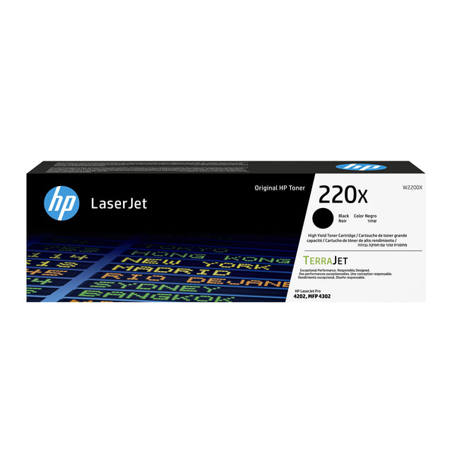 HP - Tonercartridge hp w2200x 220x zwart