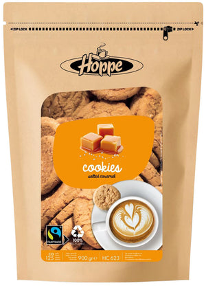 Hoppe - Cookies Cookies fair gehandeltes Karamell-Meersalz ca. 125 Stück