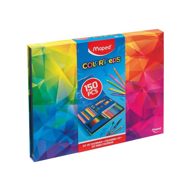 Maped -  Tekenset  colorpeps 150delig assorti