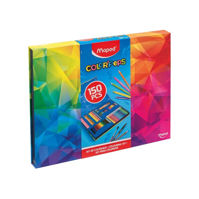 Zugeordnet - Set set maped colorpseps 150 vierzig assorti