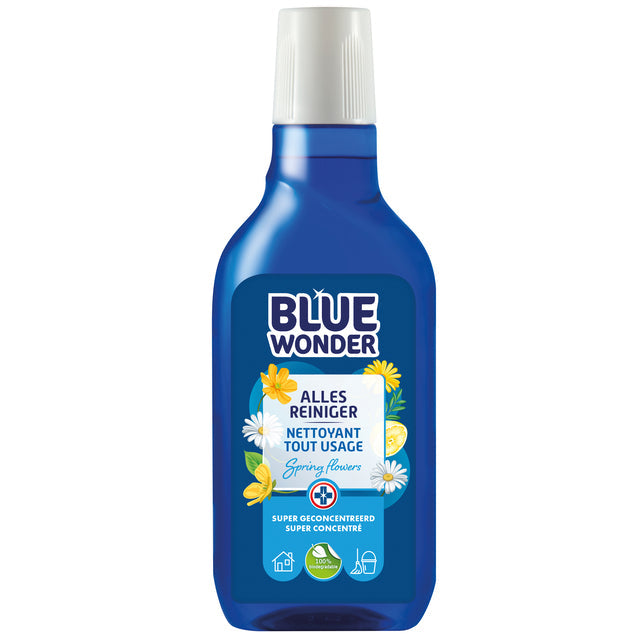 Blue Wonder - Allesreiniger blue wonder met dop dosering 750ml