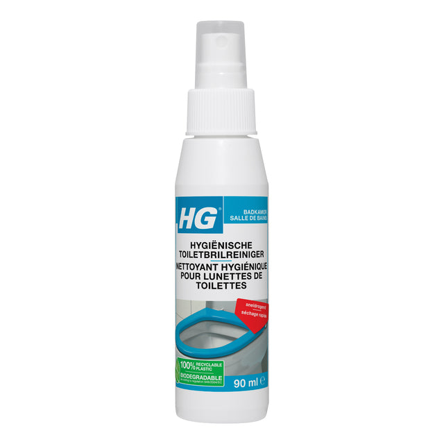 HG - Lunettes de toilette HG Hygienic 90ml | Bouteille un 90 millilitre | 6 morceaux