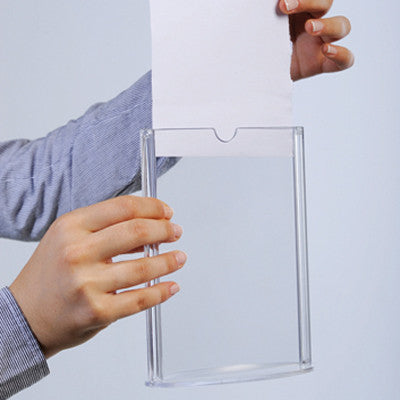 Klika -  Menustandaard A4 met ovale voet