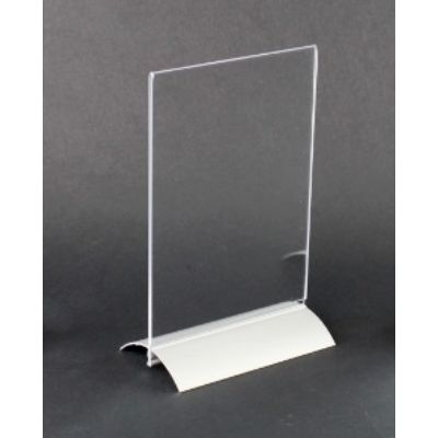 Klika - Presenter 1/3A4 10x21cm mit Aluminiumsockel