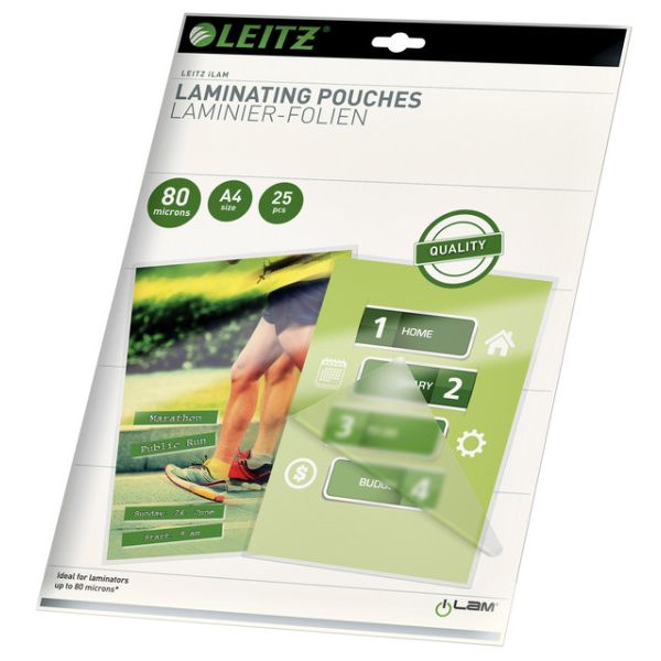 Leitz - Laminierhülle iLAM A4 2x80micron EVA 25 Stück
