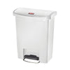 Rubbermaid - Treteimer Slim Jim Step on 30l weiß