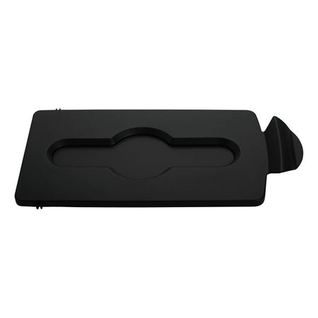Rubbermaid - Tapa slim jim rs cerrada negra