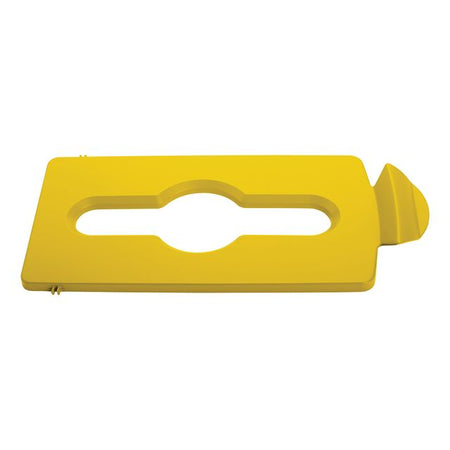 Rubbermaid - Tapa slim jim rs vidrio reciclado mixto