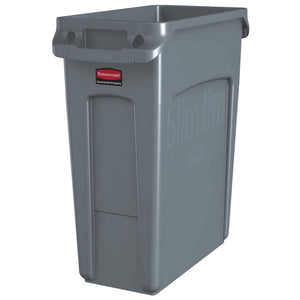 Productos comerciales Rubbermaid - Papelera slim jim vt 60l gris