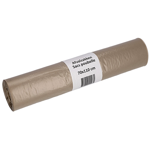 Cleaninq -  Afvalzak  70x110cm rcycld t50 120l transp