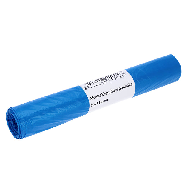 Cleaninq -  Afvalzak  70x110cm t25 120l blauw
