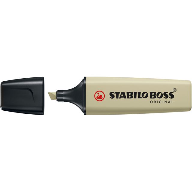 Stabilo - Textmarker Boss 70/137 Naturfarben Schlammgrün | 10 Stück