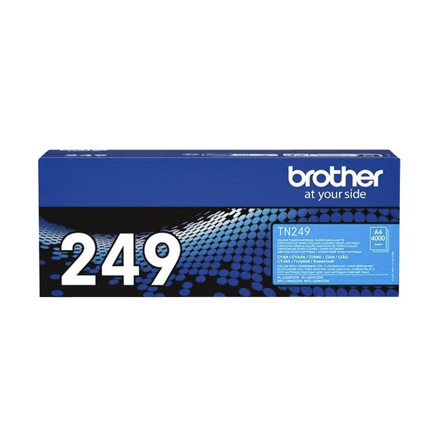 Brother -  TN-249C tonercartridge 1 stuk(s) Origineel Cyaan