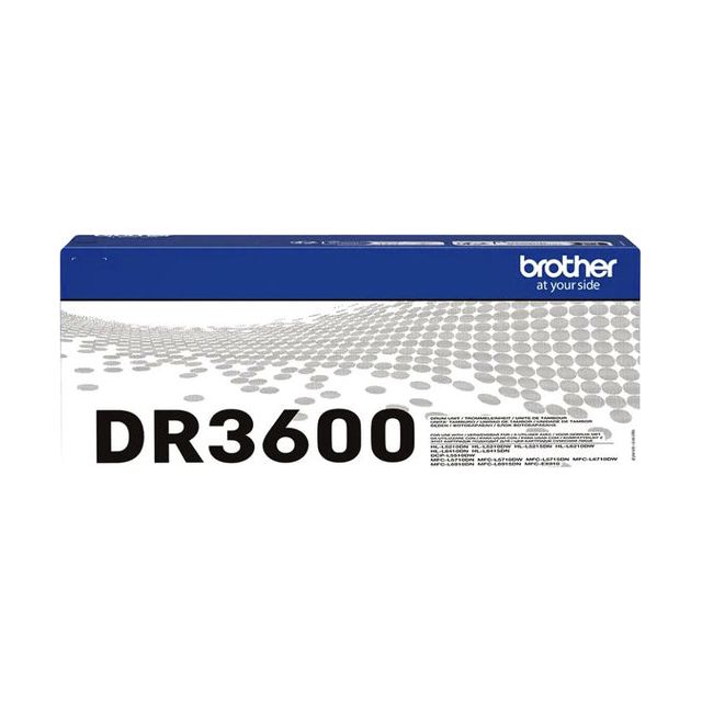 Frère - Drum Brother Dr -3600 Black | 1 pièce