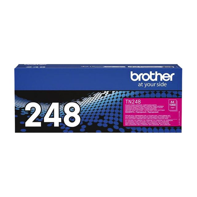 Bruder - Toner, 1.000 Seiten, OEM TN -248M, Magenta