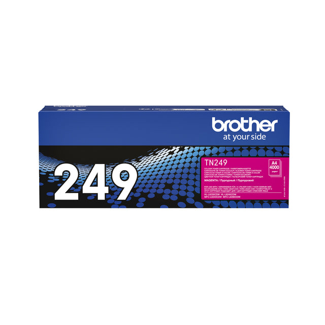 Brother -  Toner TN-249M rood