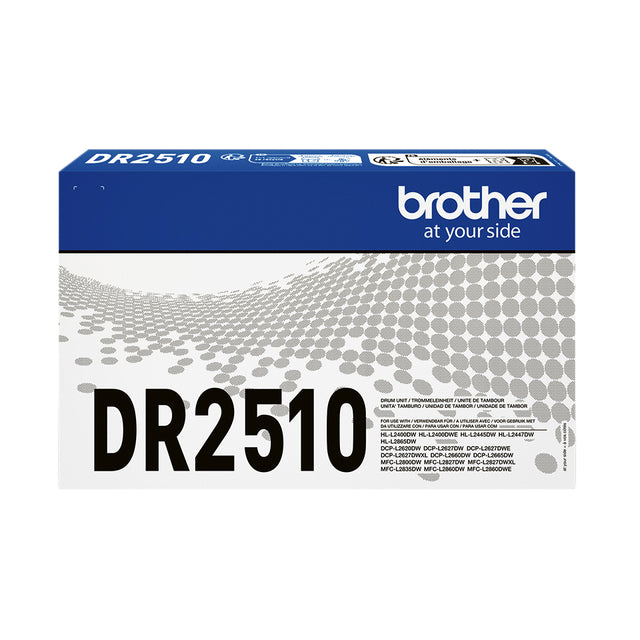 Frère - Drum Brother DR2510 Black | 1 pièce