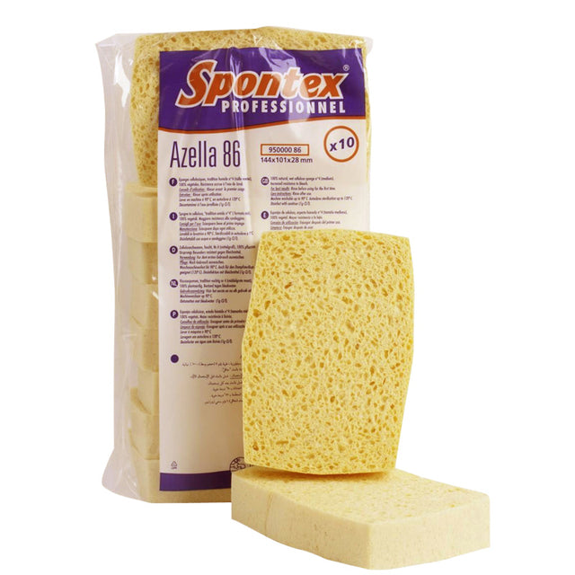 Spontex - Sponge Spontex Azella 86 Window Cleaner Sponge 10st | Prendre un 10 morceau