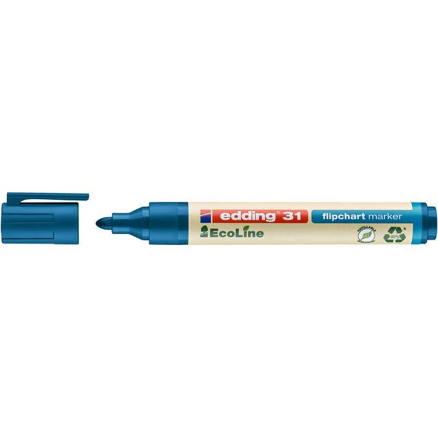 Edding - Felt -tip Edding 31 Eco Flipover autour de 1,5-3 mm BL | 10 pièces