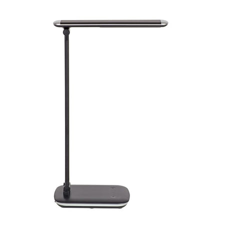 MAUL - Lámpara de escritorio Jazzy base LED regulable + puerto USB negro