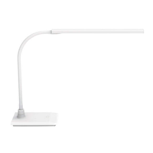 MAUL - Lámpara de escritorio Pirro LED regulable con base blanca