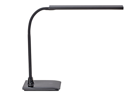 MAUL - Lámpara de escritorio Pirro LED regulable con base negra