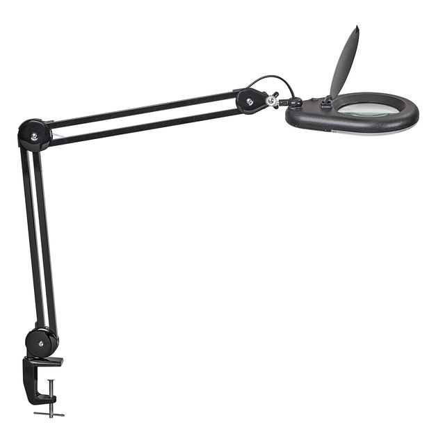 Maul -  Loeplamp  viso led tafelklem zwart