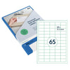Rillprint - Etichetta 38x21.2mm opaca trasparente 1625 etichette