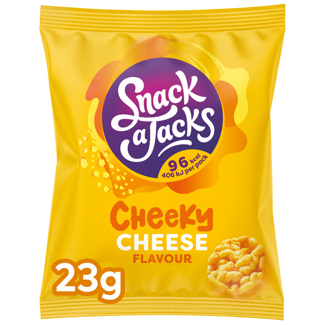 Snack-a-jacks-mini Rice Gakes Cheese | Box a 8 pièces