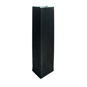 IEZZY - Sac d'emballage (vin) bouteilles 10x8x41cm papier noir 50 pièces
